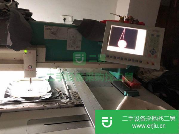 浙江出售二手三信毛巾繡花機(jī)20頭400頭距
