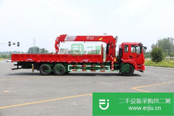 青海出售二手東風12噸隨車吊