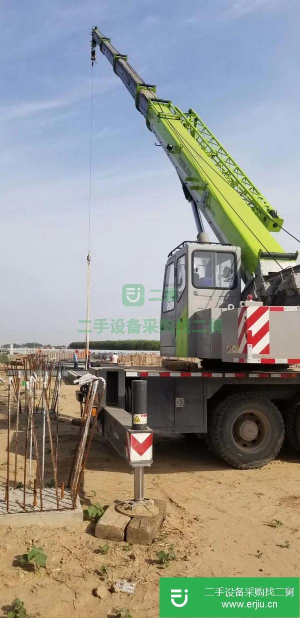 河南出售二手中聯吊車20噸五節臂