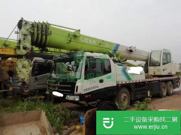 湖北出售二手雷薩25噸5節臂國五吊車