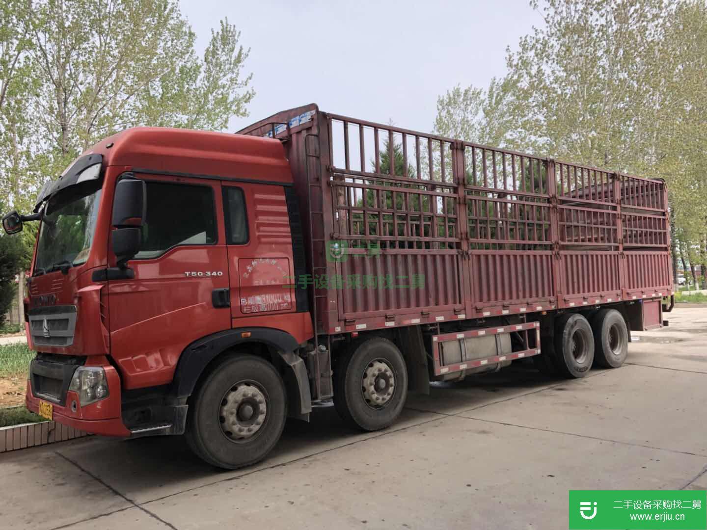 河南出售二手重汽豪沃340馬力貨車