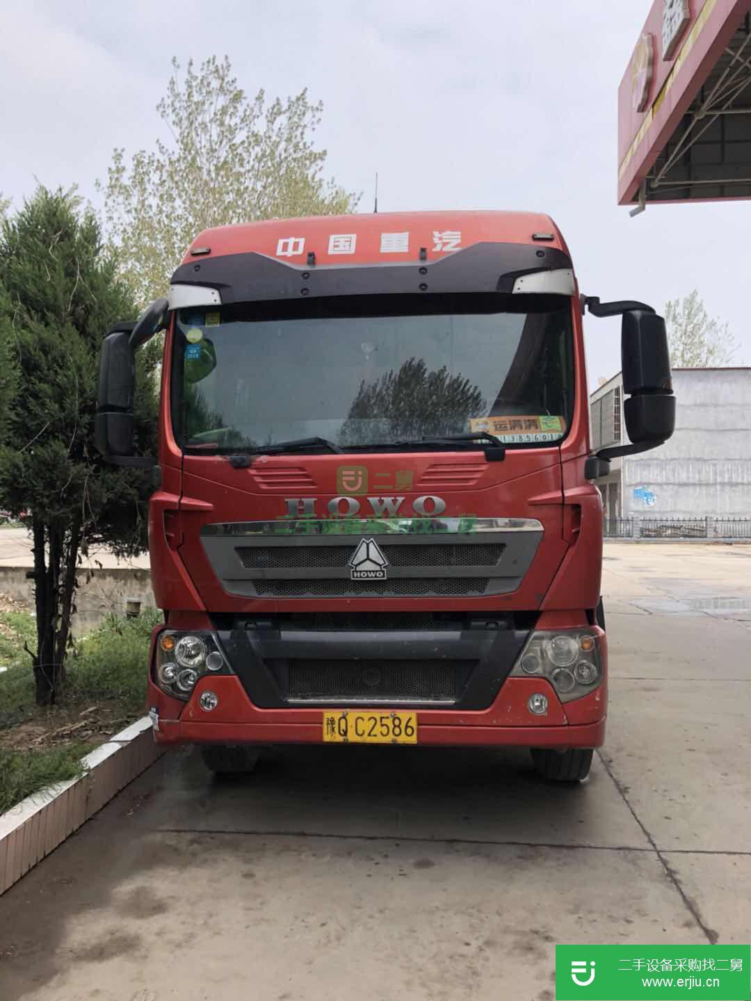 河南出售二手重汽豪沃340馬力貨車