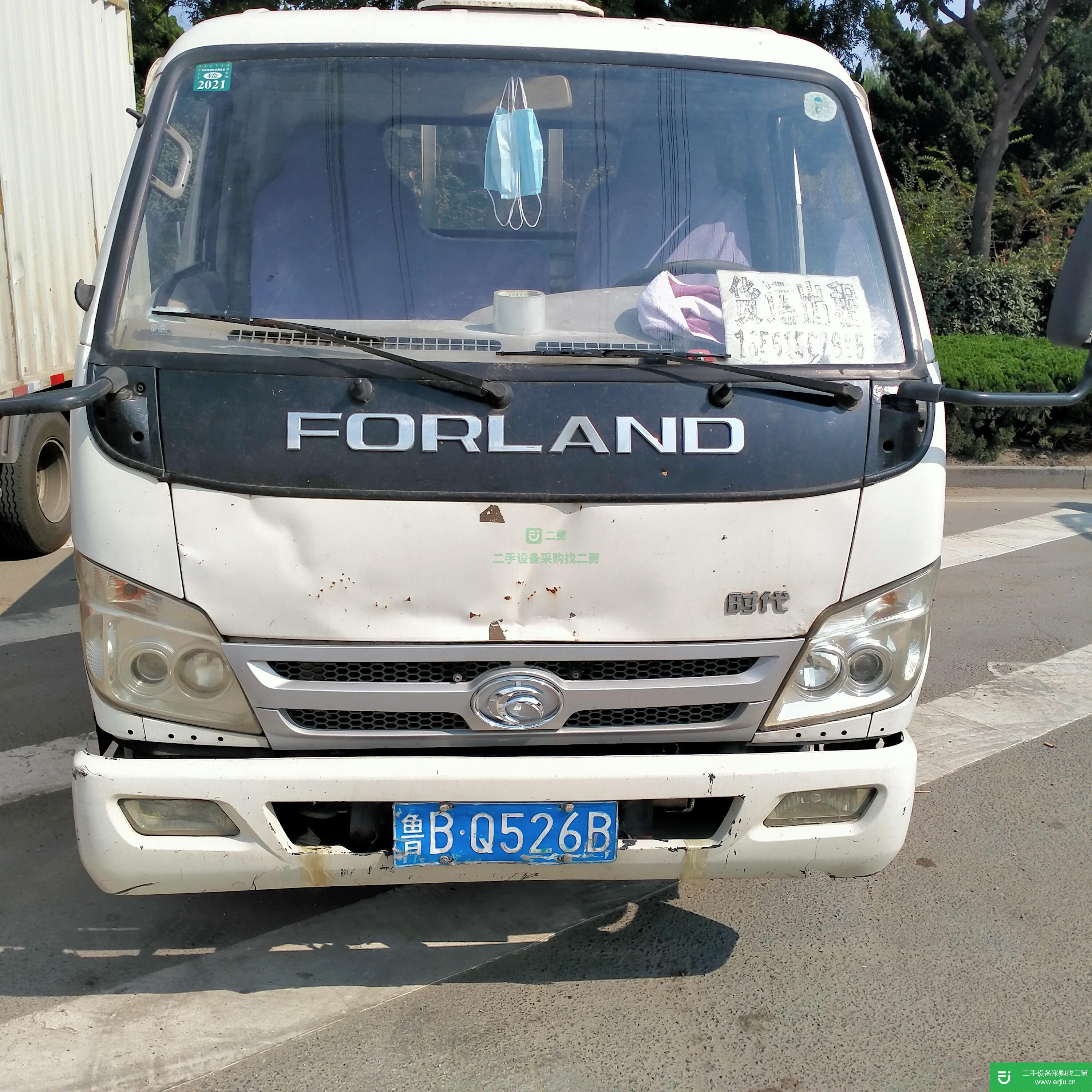 山東出售二手福田時代90馬力貨車
