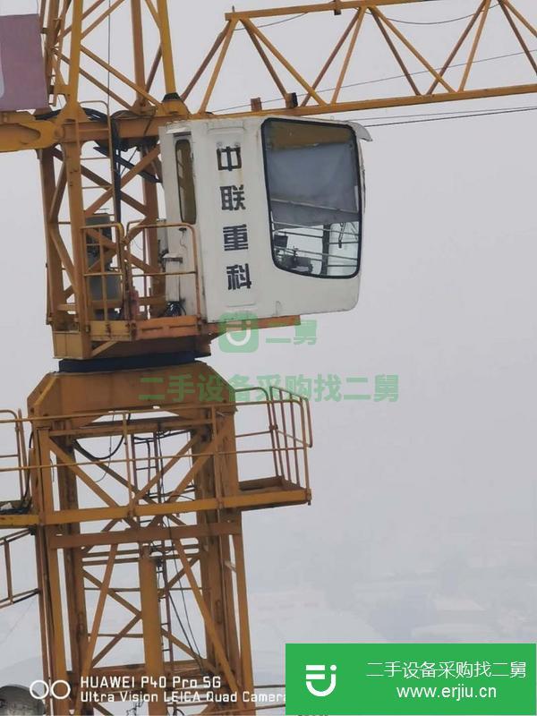 陜西出售二手12年中聯5610標高塔吊