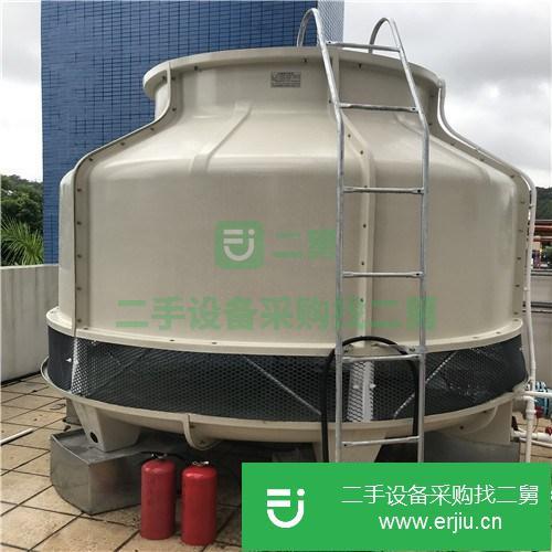廣東出售二手LXT-125T圓形玻璃鋼冷卻塔