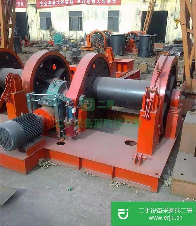 河南出售二手2米變頻卷揚機
