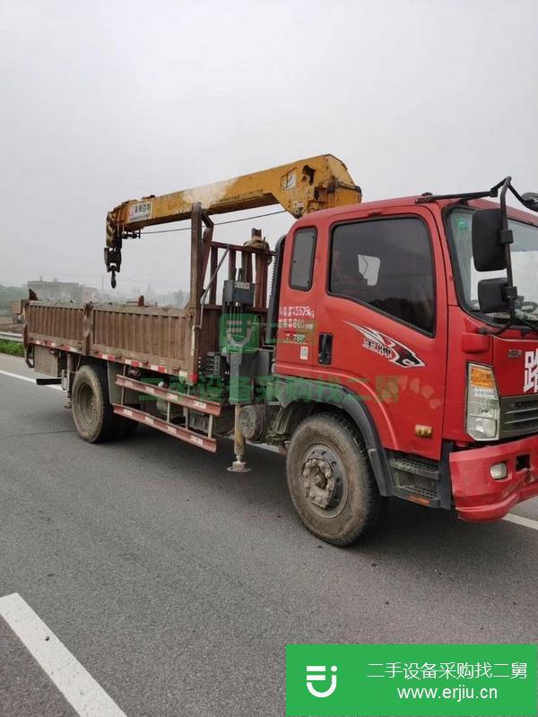 浙江出售二手百特四節臂7噸隨車吊