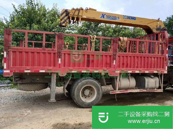 河北出售二手八噸隨車吊5.8米車廂