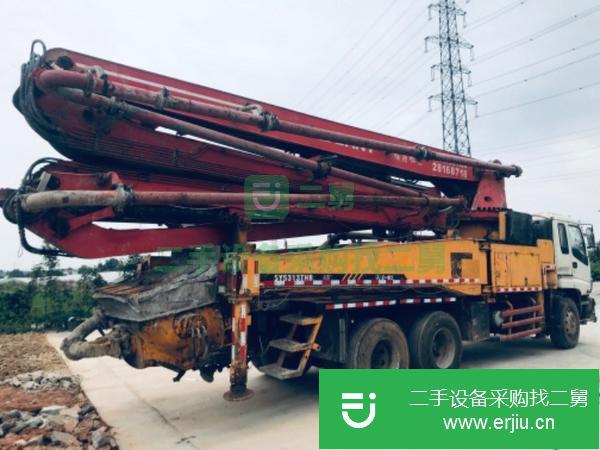 湖南出售二手09年40米泵車