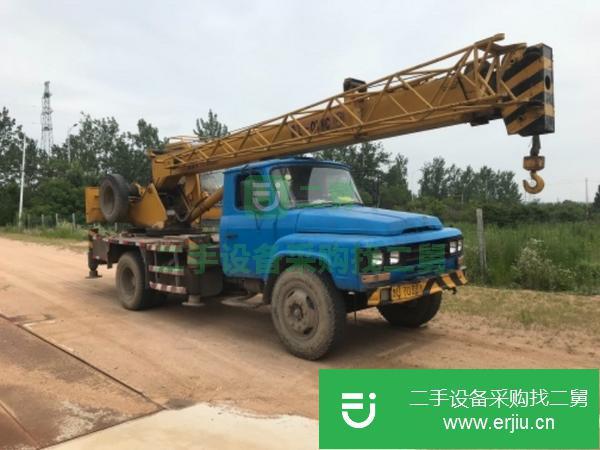 山東出售二手泰安八噸汽車吊手續齊全