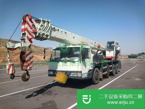 寧夏出售二手中聯20H國三吊車大件無焊接加固正常干活河北戶