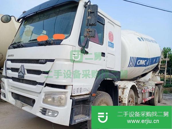 山東出售二手前四后八豪沃?jǐn)嚢柢?國(guó)四 大20方 380馬力