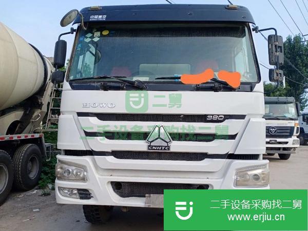 山東出售二手前四后八豪沃攪拌車  國四 大20方 380馬力
