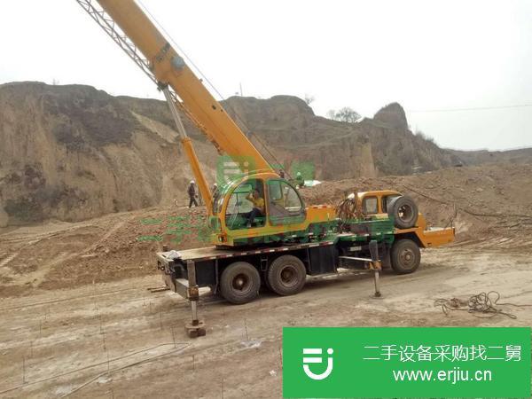 湖北出售二手徐工吊車，車況倍棒協議過戶