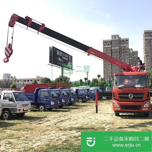 山東出售二手12噸隨車吊國五可上牌