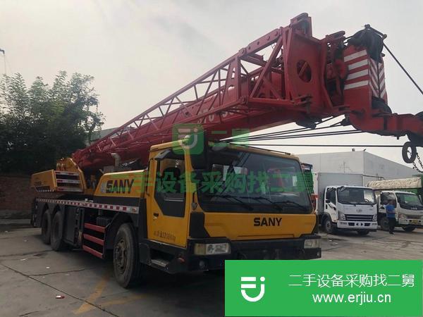 河北出售二手三一25噸5節臂吊車