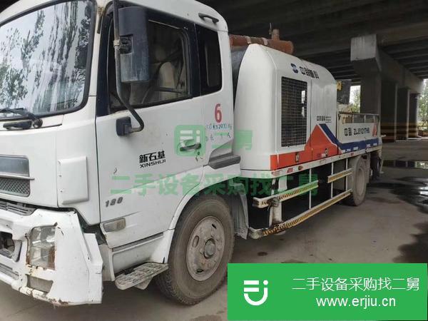 陜西出售二手中聯(lián)9016車載泵車況不錯