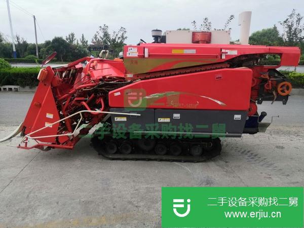 江蘇出售二手鐵牛半喂入聯(lián)合收割機(jī)