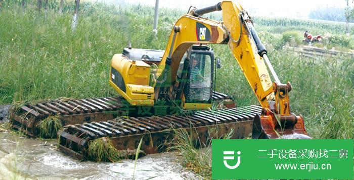 湖北出售二手玉柴水下挖掘機