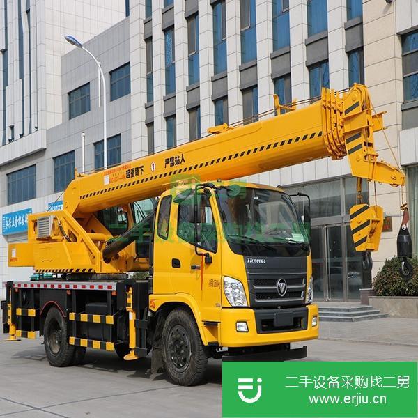 山東出售二手徐工12噸140馬力吊車