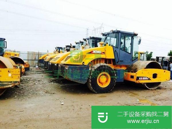 江蘇出售二手2019年徐工18噸振動壓路機
