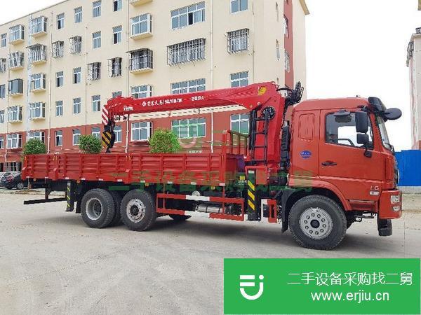 山西出售二手大運隨車吊8噸