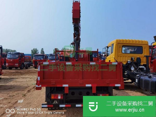 湖北出售二手豪曼藍(lán)牌5噸吊車