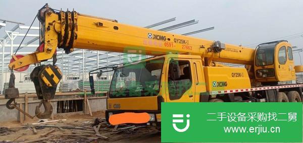 河北出售二手徐工25k ~2吊車手續齊全