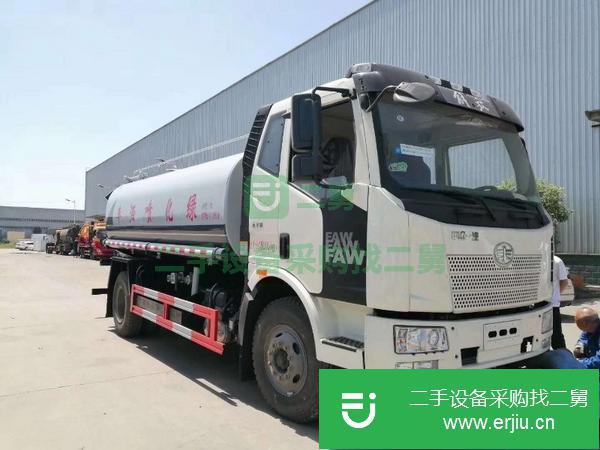 上海出售二手程力15方灑水車