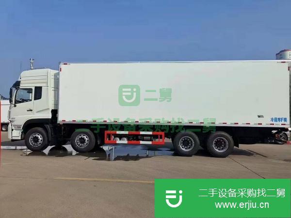 內蒙古出售二手東風天龍前四后八9.6米冷藏車