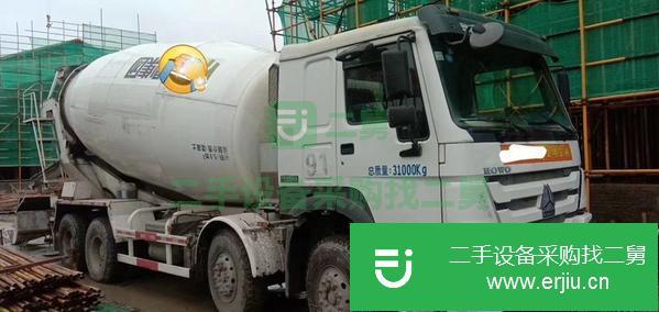 山東出售二手豪沃攪拌車，大18拉20方，精品車況