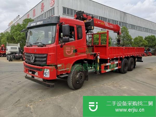 天津出售二手東風(fēng)單橋短軸距隨車吊