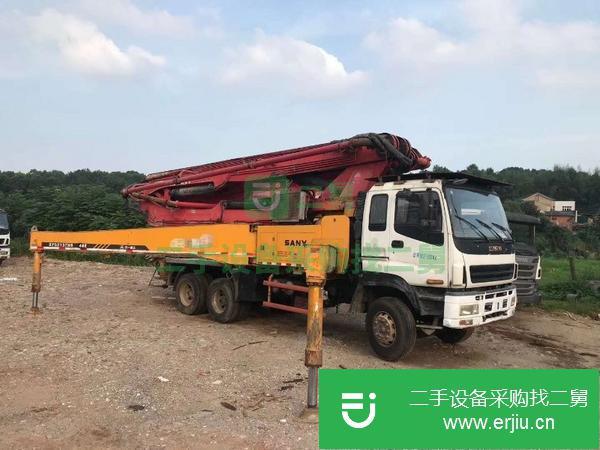 湖南出售二手三一46米泵車,已保養完畢,車況無憂