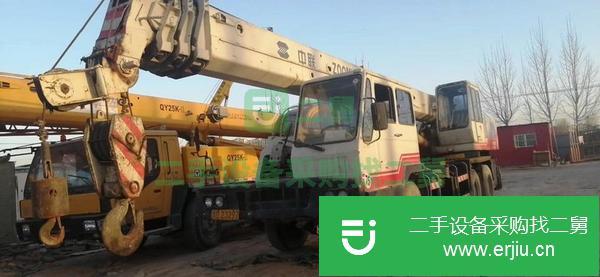 河南出售二手25四節臂吊車