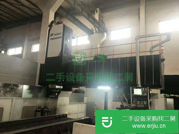 河北出售二手紐威龍門加工中心 發那科系統