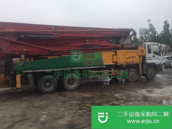北京出售二手10年三一48米泵車