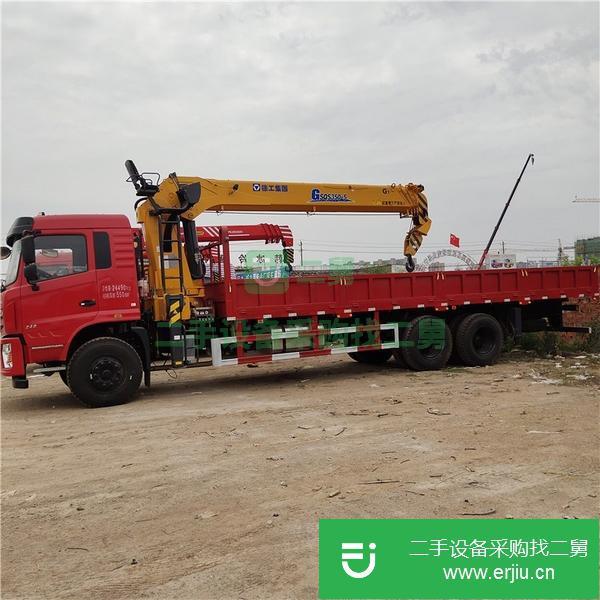 貴州出售二手后八輪12噸東風(fēng)吊車