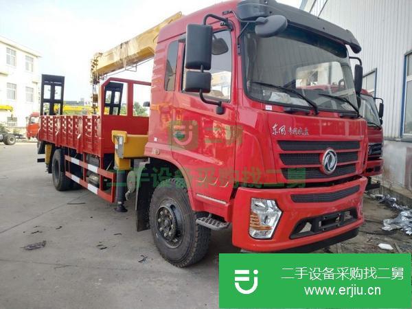 湖北出售二手4噸4節隨車吊