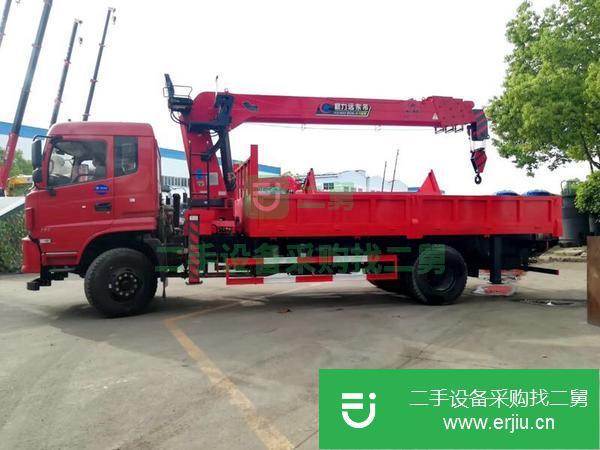 江西出售二手東風(fēng)D913隨車(chē)吊玉柴180馬力包上戶(hù)