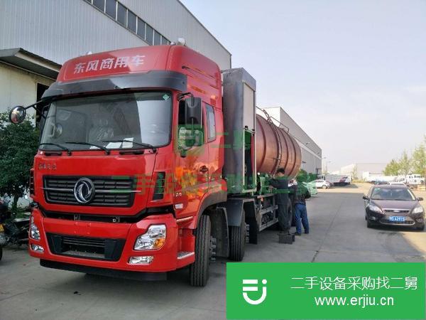 安徽出售二手東風天龍22方清洗吸污車