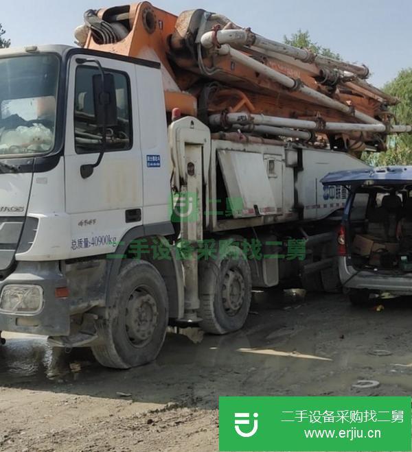 江蘇出售二手13年中聯52米泵車