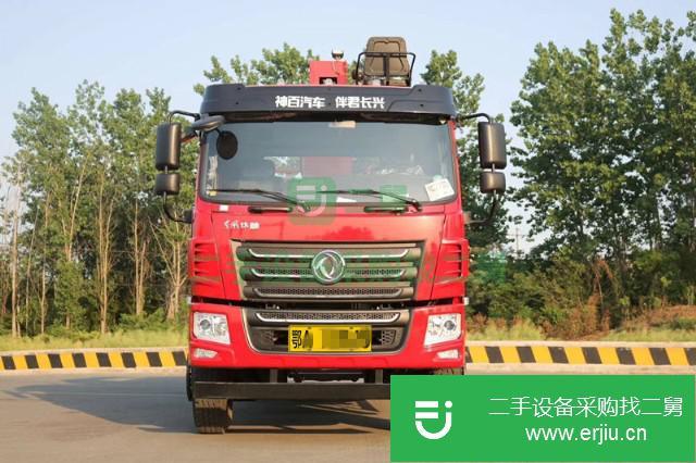 湖北出售二手東風華神后八輪12噸四節臂隨車吊
