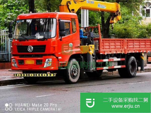 新疆出售二手徐工8噸隨車吊