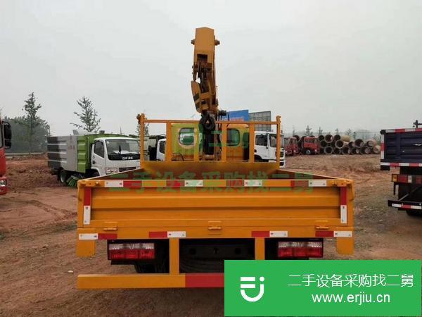 江蘇出售二手長興2噸2節(jié)臂115馬力隨車吊