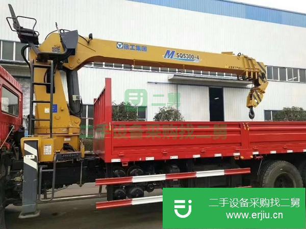 新疆出售二手徐工12噸隨車吊