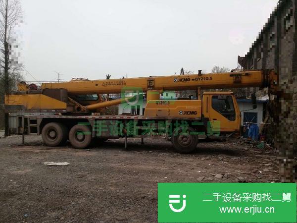 四川出售二手徐工吊車,大臂33米,車況好,空調好,保險審車到明年5月