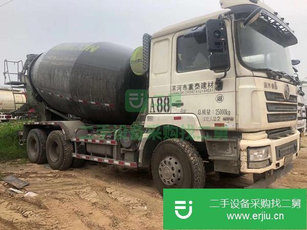 上海出售二手16年德龍大12方攪拌車