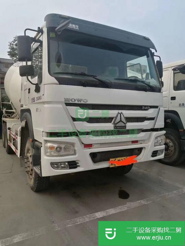 山東出售二手國五豪沃混凝土攪拌車