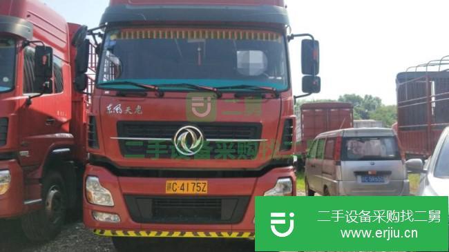 江西出售二手東風天龍廂式貨車
