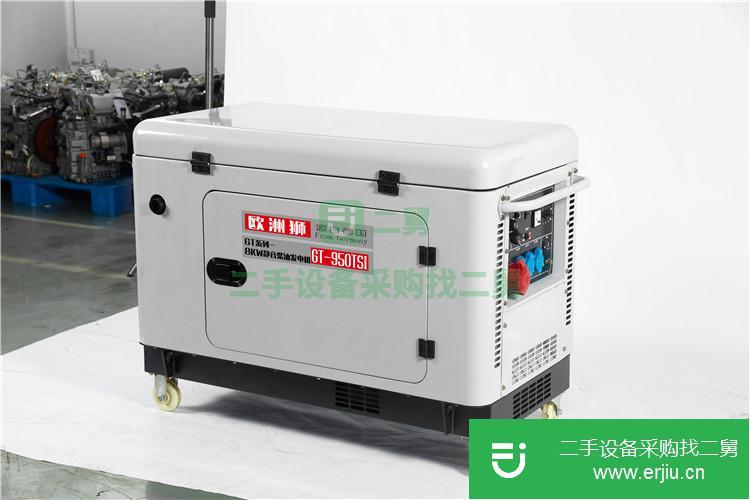 上海出售二手GT-950TSI歐洲獅8KW變頻永磁柴油發電機